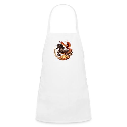 Year of the Horse Phoenix T Shirt, Lunar NY Gift - Kids' Apron
