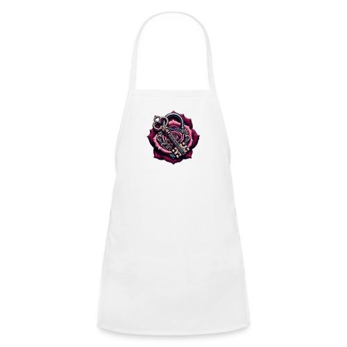 You Hold the Key to My Heart Rose Lock T-Shirt - Kids' Apron