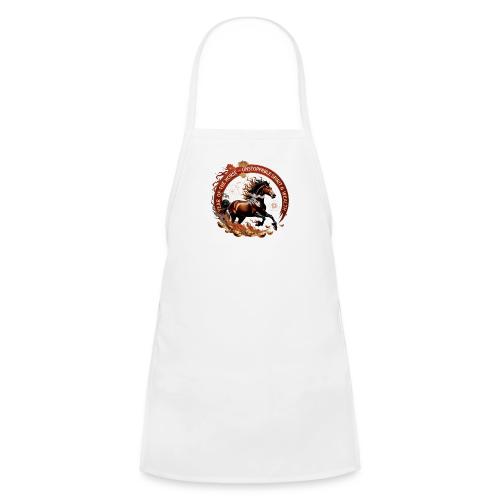 Year of the Horse Fiery Spirit T Shirt, Lunar New - Kids' Apron