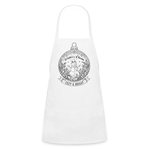 Festive Snowman T-Shirt - Kids' Apron