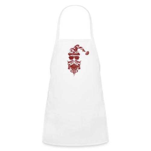 Red Coastal Inspired Santa Claus - Kids' Apron