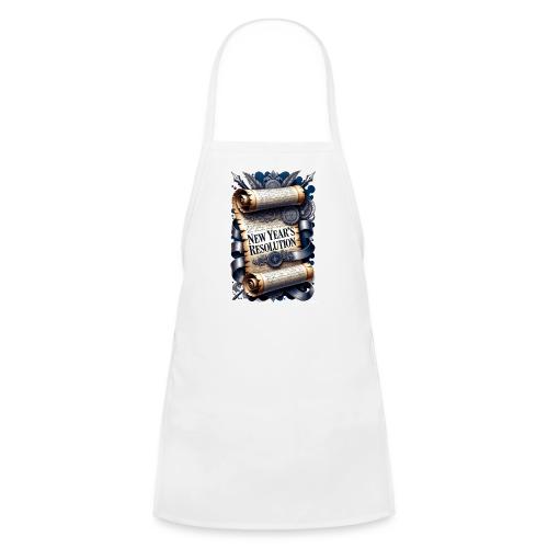New Year's Resolution T-Shirt - Kids' Apron