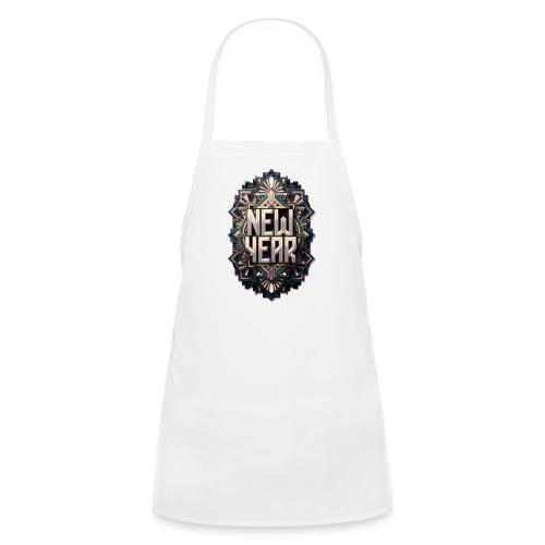 Evergreen New Year T-Shirt - Kids' Apron