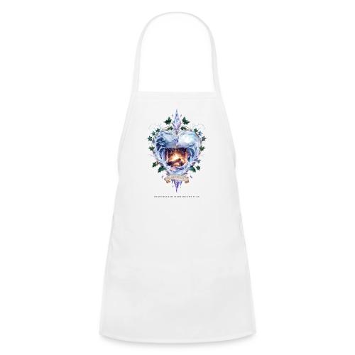 Imbolc Candle Veil T-Shirt | Veiled Rebirth - Kids' Apron