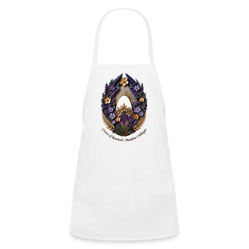 Easter Meadow Crown Renewal T Shirt, Spring Gift - Kids' Apron