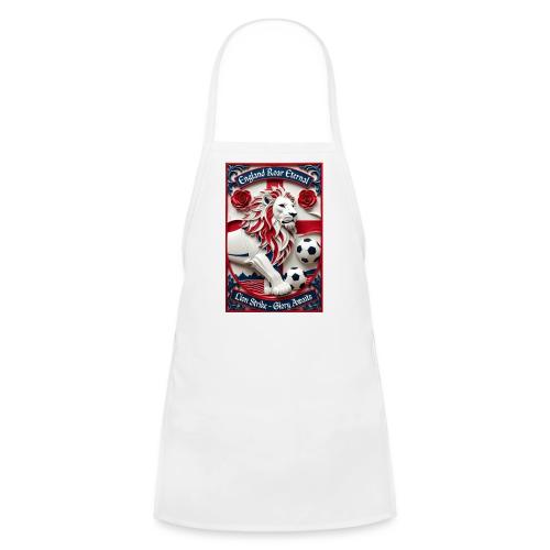 England Lion Soccer T Shirt, Football Pride Gift - Kids' Apron