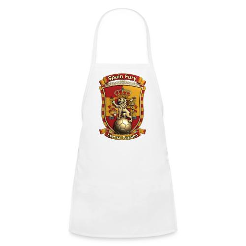 Spain Lion Fury T-Shirt, Spanish Crest Gift - Kids' Apron
