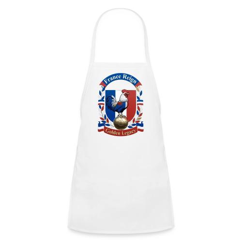 France Rooster Reign T-Shirt, Tricolore Pride Gift - Kids' Apron