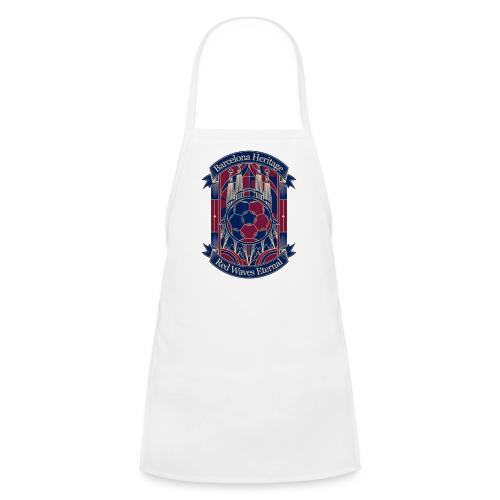 Barcelona Red Heritage T Shirt, Barsa fan Gift - Kids' Apron