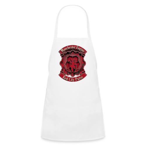 Red Manchester T Shirt, Red Soccer City Pride Gift - Kids' Apron