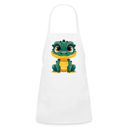 Smiling Cartoon Alligator - Kids' Apron