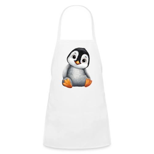 Innocent Penguin Sitting - Kids' Apron