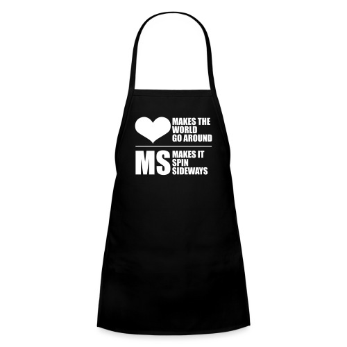 MS Makes the World spin - Kids' Apron