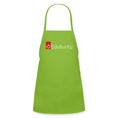 Edubuntu Logo 2023 - White - Kids' Apron