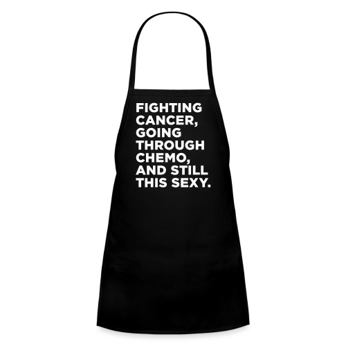 Cancer Fighter Quote - Kids' Apron