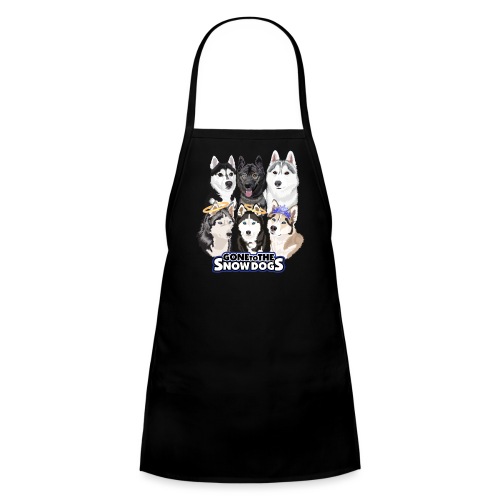 The Gone to the Snow Dogs Husky Pack - Kids' Apron