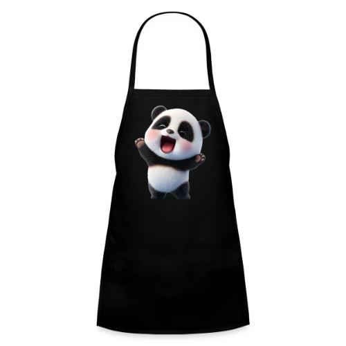 Happy Baby Panda Standing - Kids' Apron