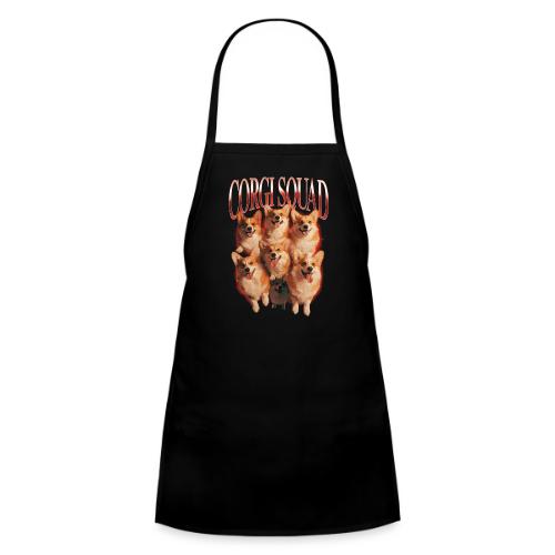 Corgi Squad Funny Dog Lover Vintage Shirt - Kids' Apron