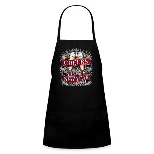 New Year's Champagne T-Shirt - Kids' Apron