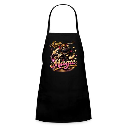 Own Your Magic – Glam Black Cat - Kids' Apron
