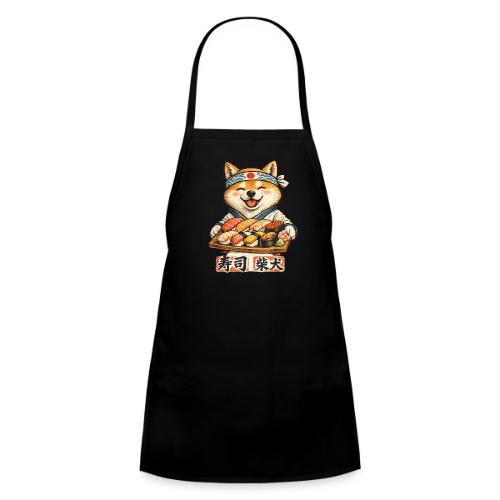 Funny Shiba Inu Sushi Kawaii Dog Tee - Kids' Apron