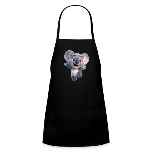 Joyful 3D Baby Koala with Arms Up - Kids' Apron
