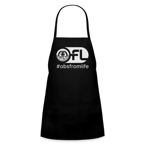 Observations from Life Logo with Hashtag - Kids' Apron