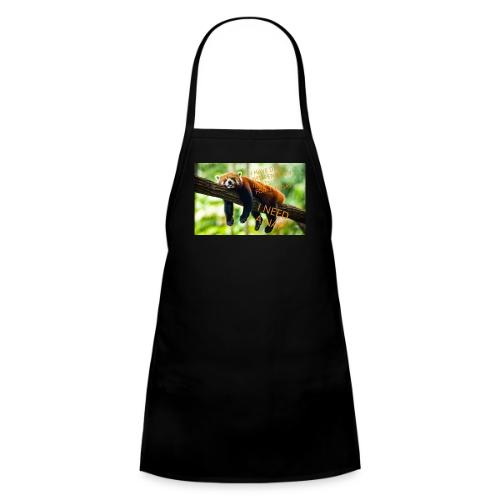 Fox napping meme - Kids' Apron