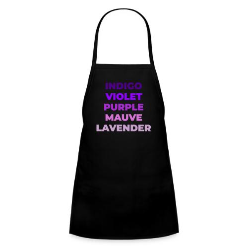 Shades of Purple - Kids' Apron