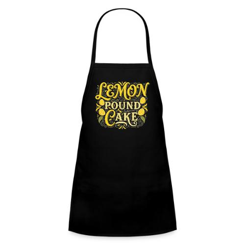 Lemon Pound Cake Vintage Flourish - Kids' Apron