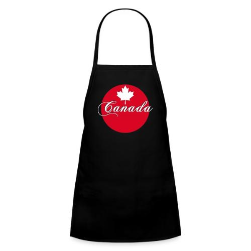 Canada in red and white - Kids' Apron