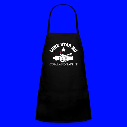 Lone Star BJJ - Come and Take It - White and Red - Kids' Apron