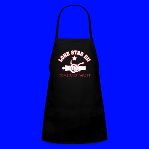 LONE STAR BRAZILIAN JIU-JITSU - Red and white - Kids' Apron