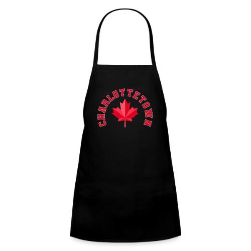 Charlottetown with maple leaf - Kids' Apron