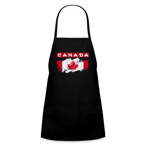 Canada, Inspired by the Canadian flag - Kids' Apron