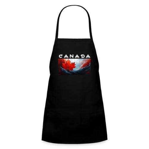 Canada Icon in Color - Kids' Apron