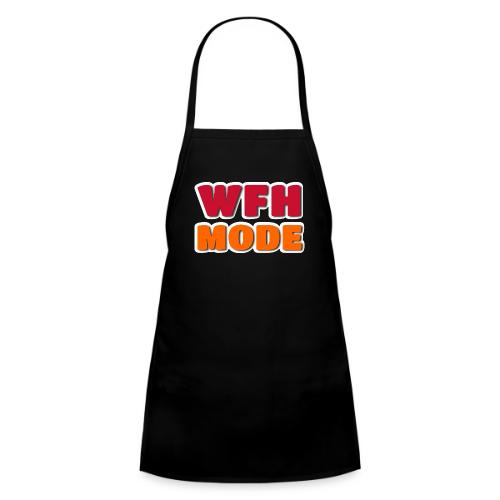 WFH Mode Remote Work Lifestyle Design - Kids' Apron