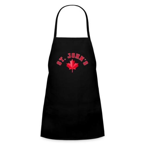 St. John's with maple leaf - Kids' Apron