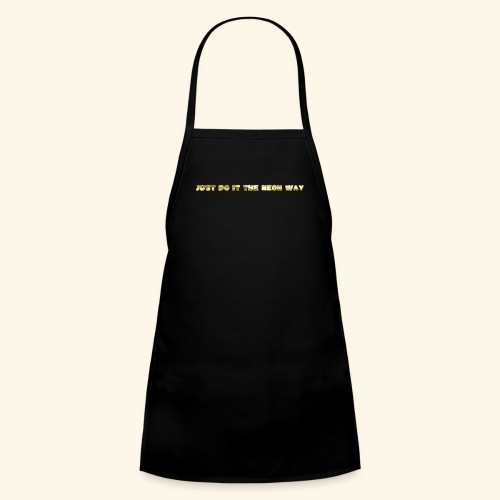 JUST DO IT THE NEON EAY - Kids' Apron
