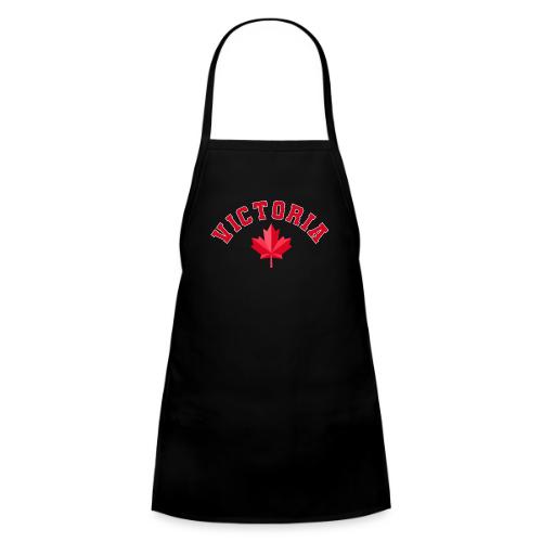 Victoria with maple leaf - Kids' Apron