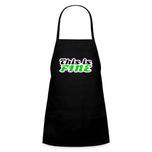 This Is Fine Balance - Kids' Apron