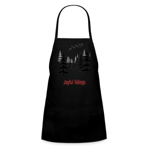 Joyful Tidings Christmas T-Shirt - Kids' Apron