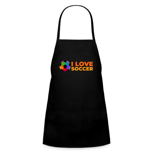 I Love Soccer - Kids' Apron