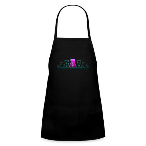 Letter A – Capital Varsity Alphabet Monogram - Kids' Apron