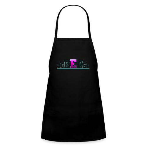 Letter E – Capital Varsity Alphabet Monogram - Kids' Apron