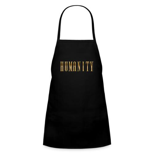 Golden Humanity Statement - Kids' Apron