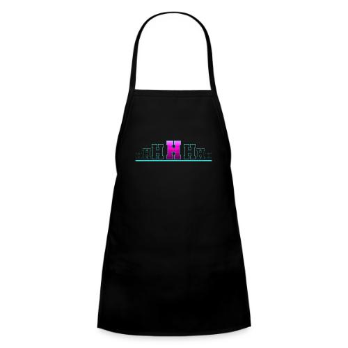 Letter H – Capital Varsity Alphabet Monogram - Kids' Apron