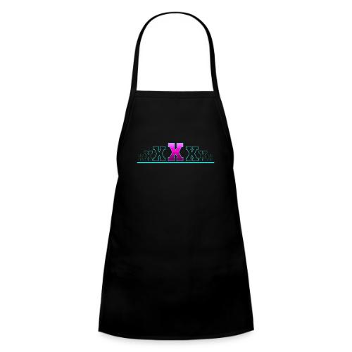 Letter X – Capital Varsity Alphabet Monogram - Kids' Apron