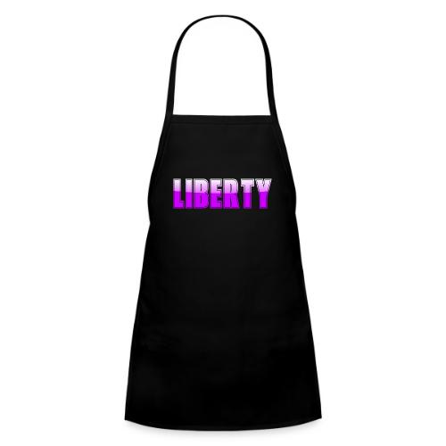 Liberty Typography Graphic Design - Kids' Apron