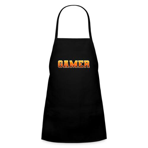 Gamer Varsity Gradient Design for Apparel - Kids' Apron